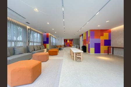 Apartamento para alugar com 61m², 2 quartos e 1 vagaÁrea comum - Salão de festas