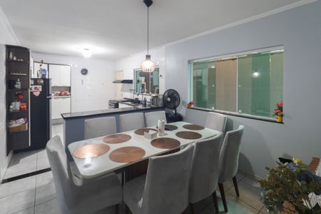 Sala de Jantar de casa à venda com 3 quartos, 124m² em Vila Nova Mazzei, São Paulo