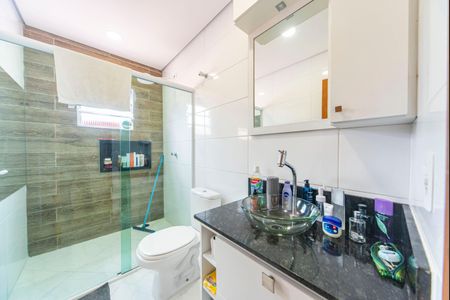 Banheiro  de casa para alugar com 2 quartos, 250m² em Jardim Santo André, Santo André