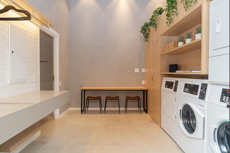 Studio para alugar com 25m², 1 quarto e sem vagaÁrea comum - Lavanderia