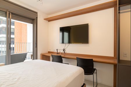 Studio para alugar com 25m², 1 quarto e sem vagaQuarto