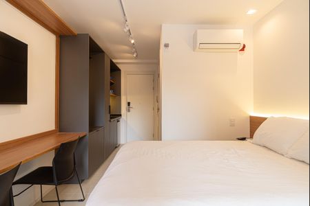 Studio para alugar com 25m², 1 quarto e sem vagaQuarto