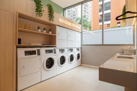 Studio para alugar com 25m², 1 quarto e sem vagaÁrea comum - Lavanderia
