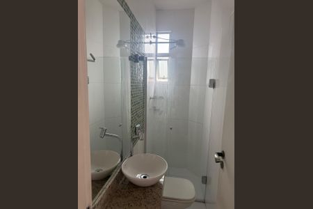 Banheiro de apartamento à venda com 2 quartos, 55m² em Havaí, Belo Horizonte