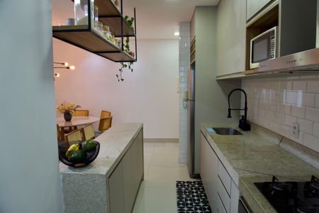 Apartamento à venda com 63m², 2 quartos e 2 vagas Apartamento à venda com 63m², 2 quartos e 2 vagasCozinha