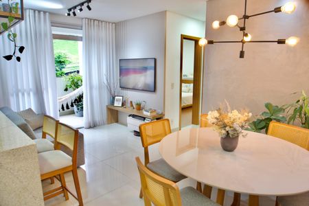 Apartamento à venda com 63m², 2 quartos e 2 vagas Apartamento à venda com 63m², 2 quartos e 2 vagasSala