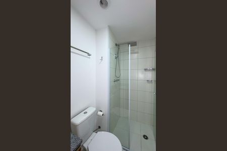 Banheiro da Suíte de apartamento para alugar com 1 quarto, 31m² em Vila Cordeiro, São Paulo