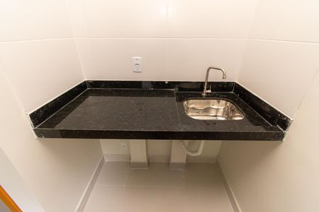 Apartamento para alugar com 25m², 1 quarto e sem vaga Apartamento para alugar com 25m², 1 quarto e sem vagaCozinha e Área de Serviço