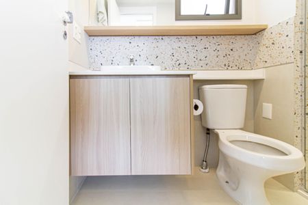 Studio para alugar com 31m², 1 quarto e sem vagaBanheiro