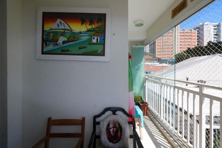 Varanda da Sala de apartamento à venda com 3 quartos, 98m² em Cerâmica, São Caetano do Sul