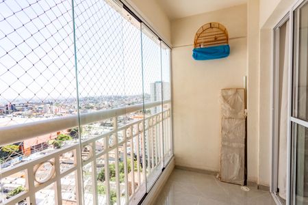 Apartamento à venda com 56m², 2 quartos e 1 vagaVaranda da sala 
