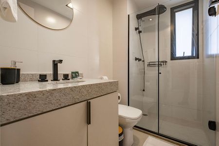 Apartamento para alugar com 26m², 1 quarto e sem vaga Apartamento para alugar com 26m², 1 quarto e sem vagaBanheiro