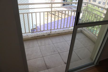 Varanda da Sala de apartamento para alugar com 2 quartos, 55m² em Barra Funda, São Paulo