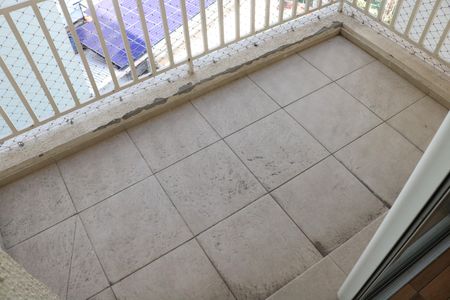 Varanda da Sala de apartamento para alugar com 2 quartos, 55m² em Barra Funda, São Paulo