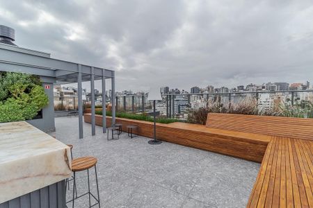 Apartamento para alugar com 30m², 1 quarto e sem vaga Apartamento para alugar com 30m², 1 quarto e sem vagaTerraço