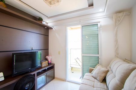 Sala de apartamento para alugar com 1 quarto, 36m² em Vila Guiomar, Santo André