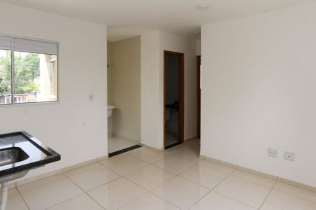 Sala e Cozinha de apartamento à venda com 2 quartos, 38m² em Chácara Califórnia, São Paulo