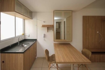 Cozinha de apartamento para alugar com 2 quartos, 35m² em Cidade Mãe do Céu, São Paulo