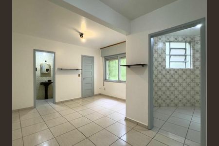 Quarto / Sala  de kitnet/studio para alugar com 1 quarto, 39m² em Cidade Baixa, Porto Alegre