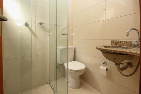 Casa de condomínio à venda com 53m², 2 quartos e 1 vagaBanheiro da Suite