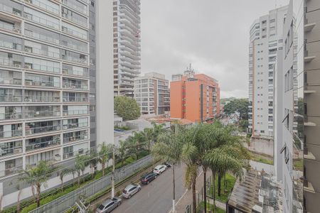 Vista da Varanda de apartamento à venda com 1 quarto, 68m² em Pinheiros, São Paulo
