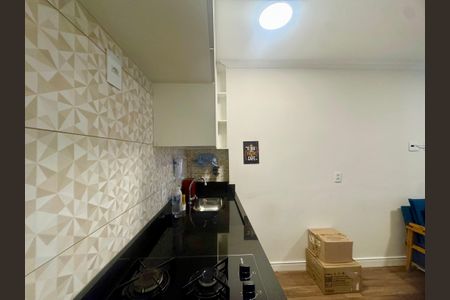 Cozinha de kitnet/studio à venda com 1 quarto, 24m² em Centro, Guarulhos