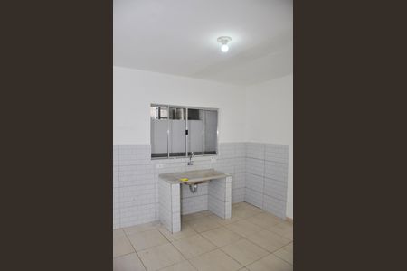 Casa para alugar com 70m², 1 quarto e sem vagaDetalhe - Sala e Cozinha