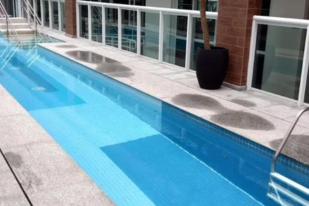 Área comum de apartamento para alugar com 1 quarto, 48m² em Gonzaga, Santos