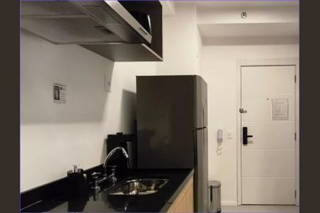 Cozinha de kitnet/studio à venda com 1 quarto, 23m² em Vila Mariana, São Paulo