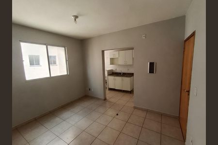 Sala de apartamento para alugar com 2 quartos, 48m² em Chácaras Panorama, Uberlândia