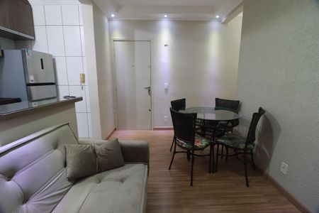 Sala de apartamento para alugar com 2 quartos, 48m² em Residencial Jequitibá, Ribeirão Preto