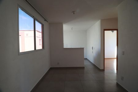 Sala de apartamento para alugar com 2 quartos, 48m² em Residencial Jequitibá, Ribeirão Preto