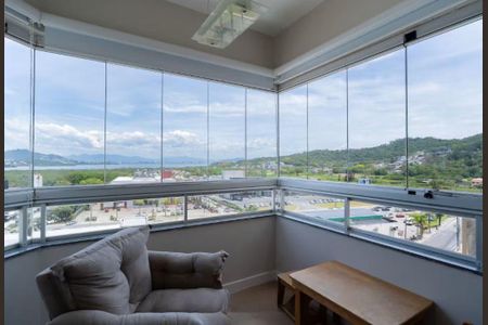Varanda de apartamento para alugar com 3 quartos, 127m² em Saco Grande, Florianópolis