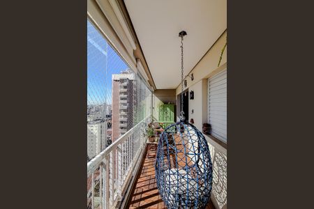 Varanda da Sala de apartamento para alugar com 3 quartos, 95m² em Vila Mariana, São Paulo