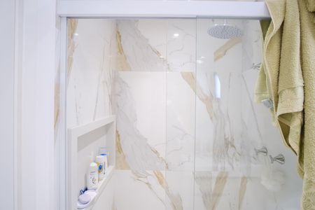 Apartamento para alugar com 105m², 3 quartos e 2 vagasBanheiro da Suíte 1