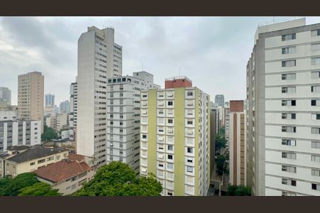 Vista da Sacada de apartamento à venda com 2 quartos, 63m² em Paraíso, São Paulo