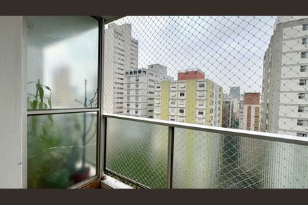 Sacada de apartamento à venda com 2 quartos, 63m² em Paraíso, São Paulo