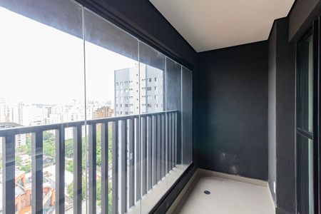 Studio para alugar com 24m², 1 quarto e sem vagaVaranda