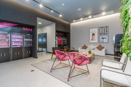 Studio para alugar com 24m², 1 quarto e sem vagaHall social