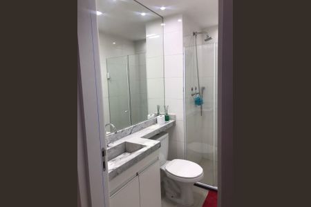 Banheiro de apartamento para alugar com 2 quartos, 42m² em Loteamento City Jaragua, São Paulo