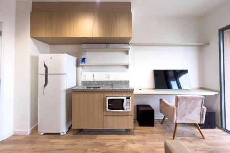 Apartamento para alugar com 28m², 1 quarto e sem vagaSala e cozinha