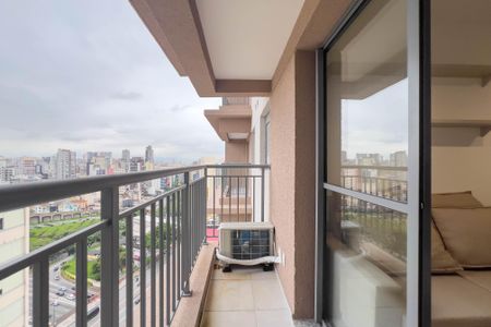 Varanda de apartamento para alugar com 1 quarto, 28m² em Liberdade, São Paulo