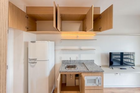 Apartamento para alugar com 28m², 1 quarto e sem vagaCozinha - Armários
