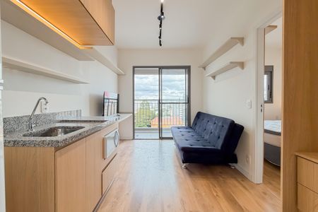 Sala de apartamento para alugar com 1 quarto, 28m² em Liberdade, São Paulo