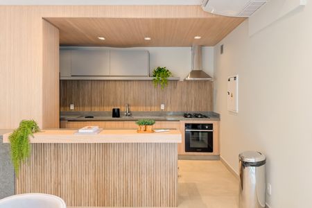 Apartamento para alugar com 28m², 1 quarto e sem vagaSalão de Festas