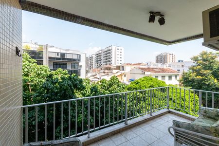 Varanda da Sala de apartamento à venda com 3 quartos, 123m² em Maracanã, Rio de Janeiro