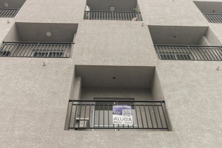 Studio para alugar com 24m², 1 quarto e sem vaga Studio para alugar com 24m², 1 quarto e sem vagaFachada - Placa Código LGEI-96