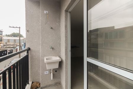 Studio para alugar com 24m², 1 quarto e sem vaga Studio para alugar com 24m², 1 quarto e sem vagaVaranda e Área de Serviço