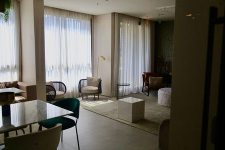 Apartamento para alugar com 29m², 1 quarto e sem vaga Apartamento para alugar com 29m², 1 quarto e sem vagaÁrea comum - Salão de festas
