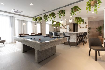 Studio à venda com 21m², 1 quarto e sem vagaSalão de jogos